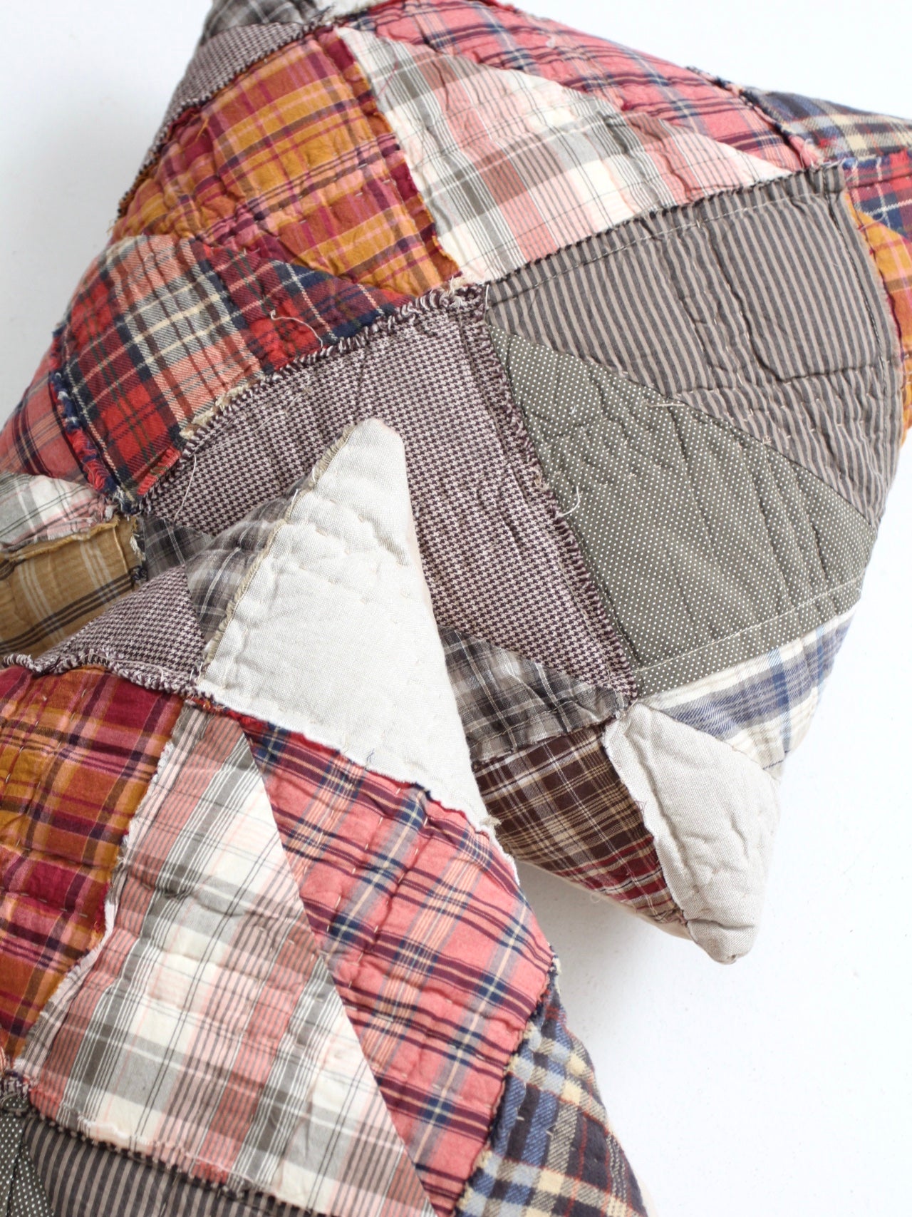 vintage patchwork decorative pillows