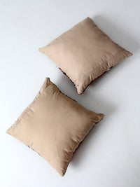vintage patchwork decorative pillows
