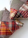vintage patchwork decorative pillows