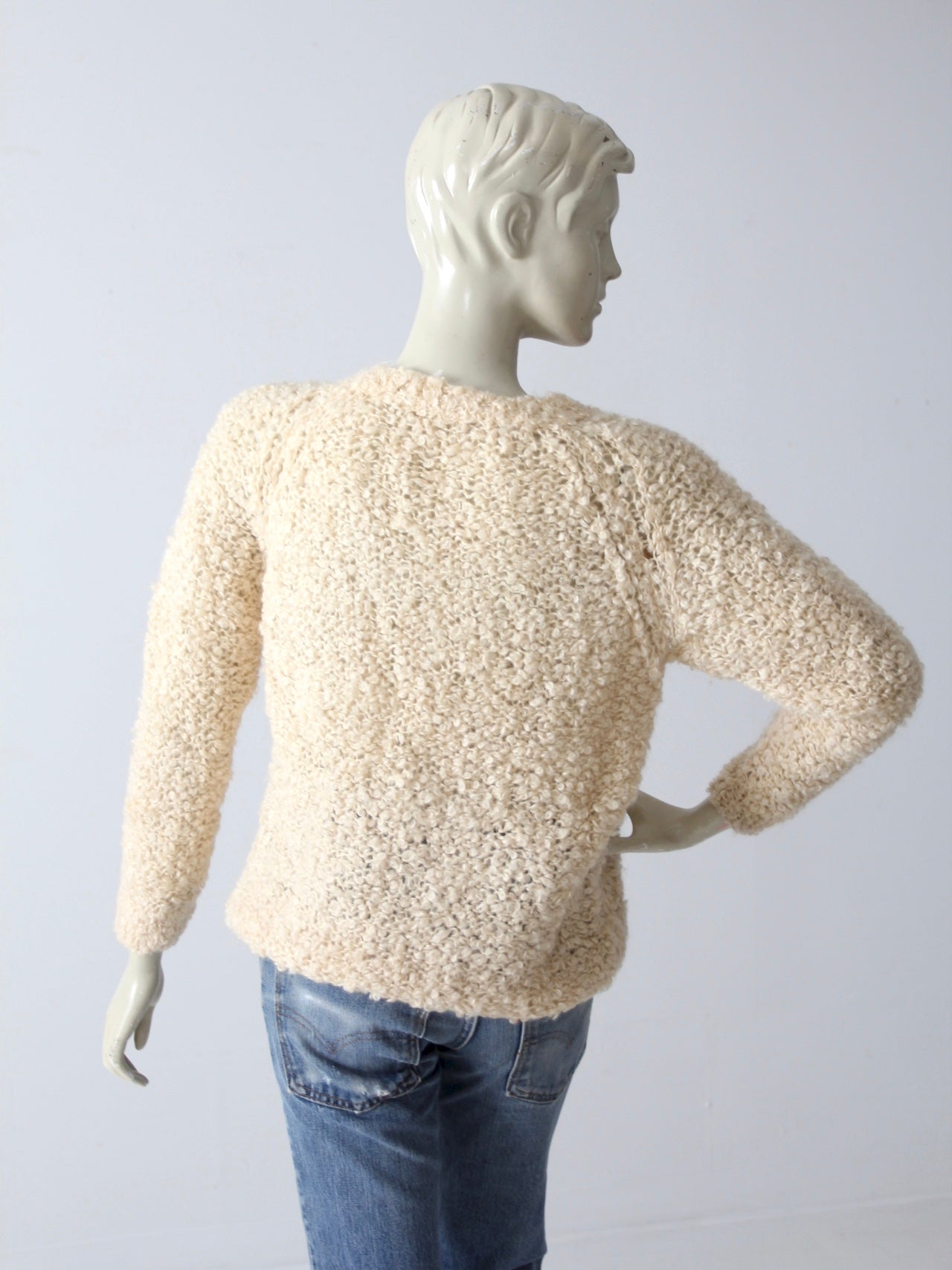 vintage 60s Sears mohair sweater