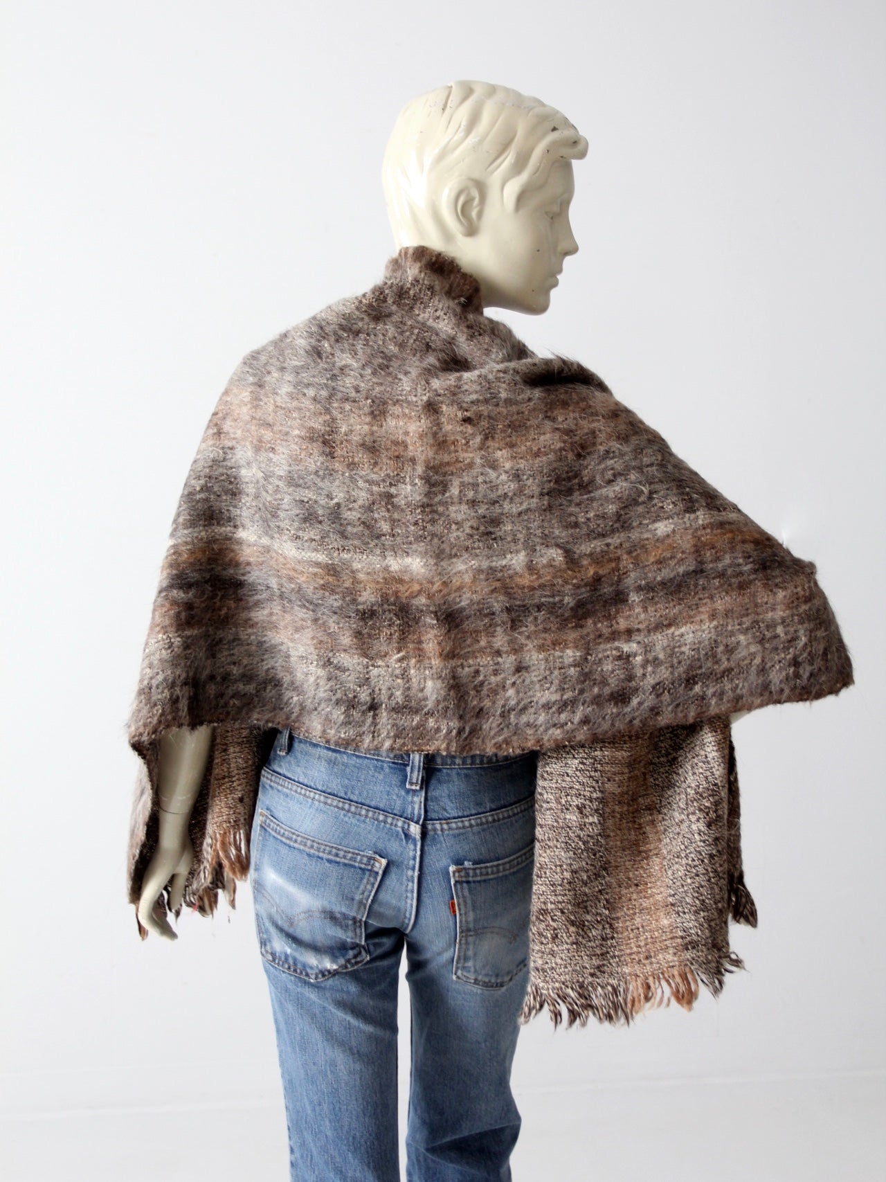 vintage mohair shawl