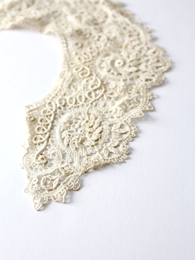 vintage lace collar