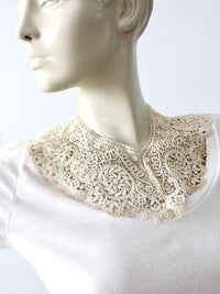 vintage lace collar