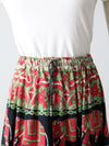 vintage 70s boho elephant print skirt