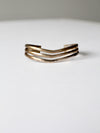 vintage wave cuff bracelet