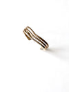 vintage wave cuff bracelet