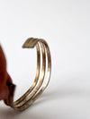 vintage wave cuff bracelet