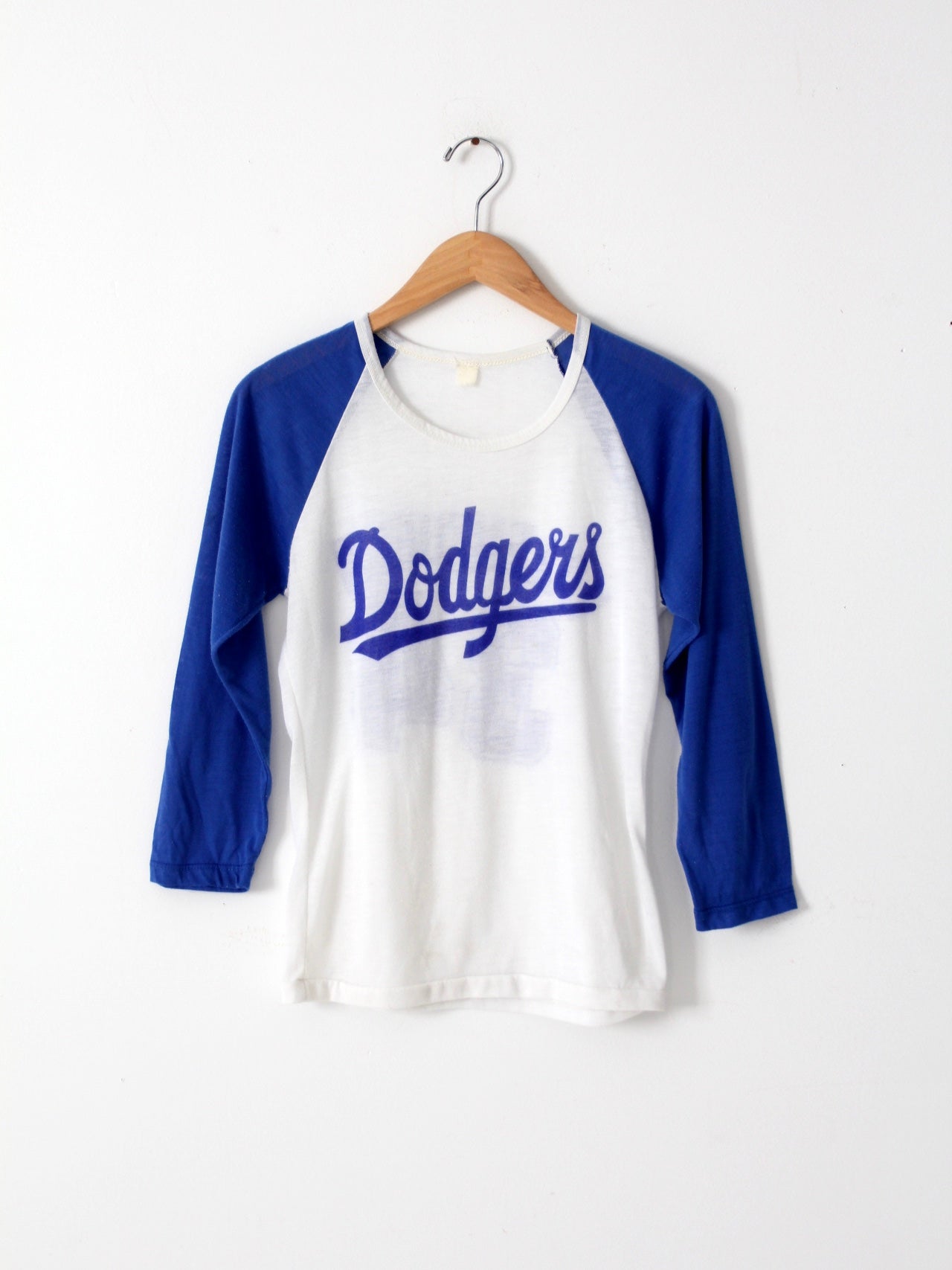 Vintage Dodgers Baseball Shirt Jersey Youth Tee Top USA