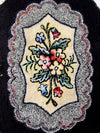 antique hooked rug