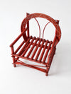antique Adirondack children's chair