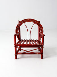 antique Adirondack children's chair