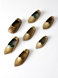 vintage brass shoe single ashtray collection