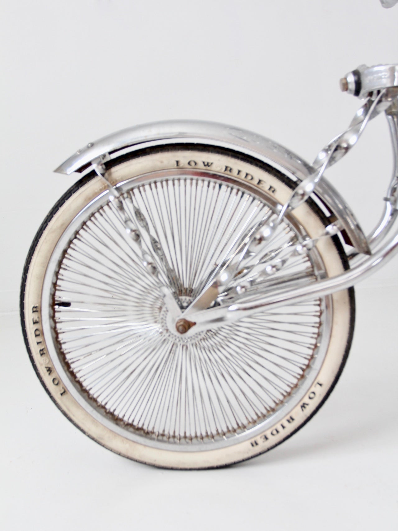 Chaussure De Vélo Vintage LOWRIDER - Pignon Acier 36T Simple Vitesse - Chrome