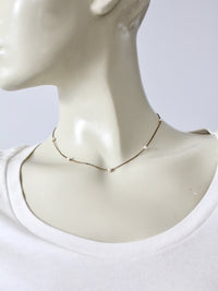 vintage faux pearl necklace