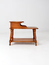 mid-century ranch style end table