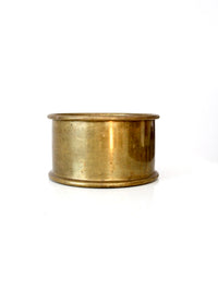 antique brass bowl
