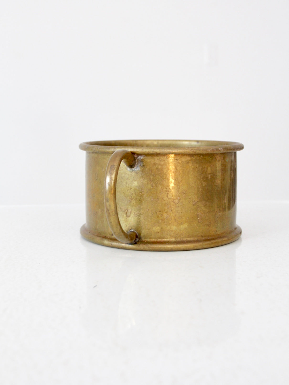 antique brass bowl