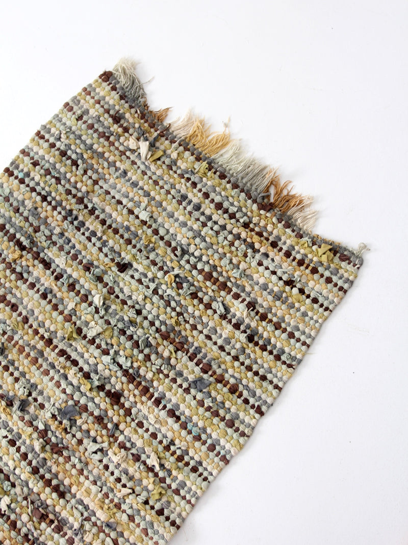 vintage rag rug
