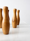 antique wooden skittles