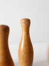 antique wooden skittles