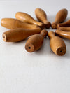 antique wooden skittles