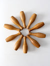 antique wooden skittles