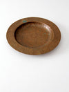 antique hammered copper bowl