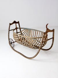 antique field cradle