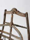 antique field cradle