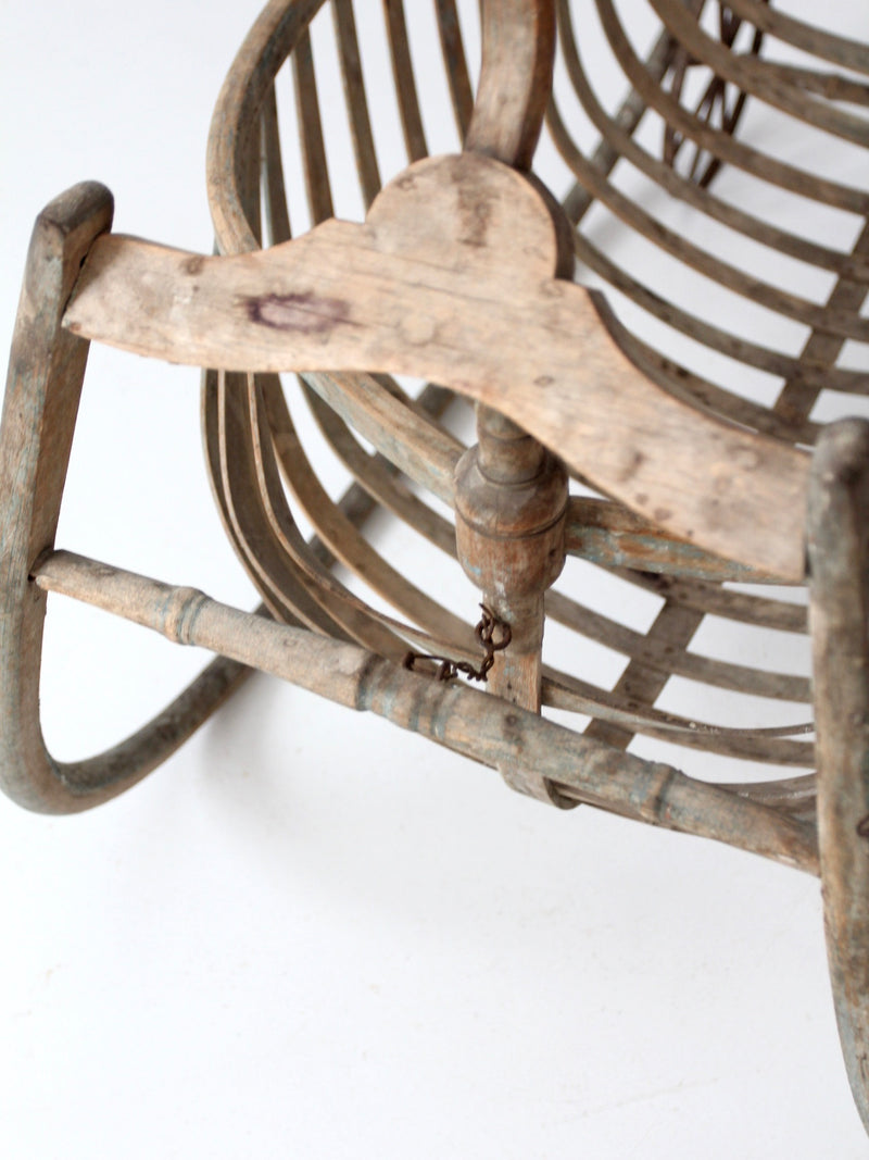 antique field cradle