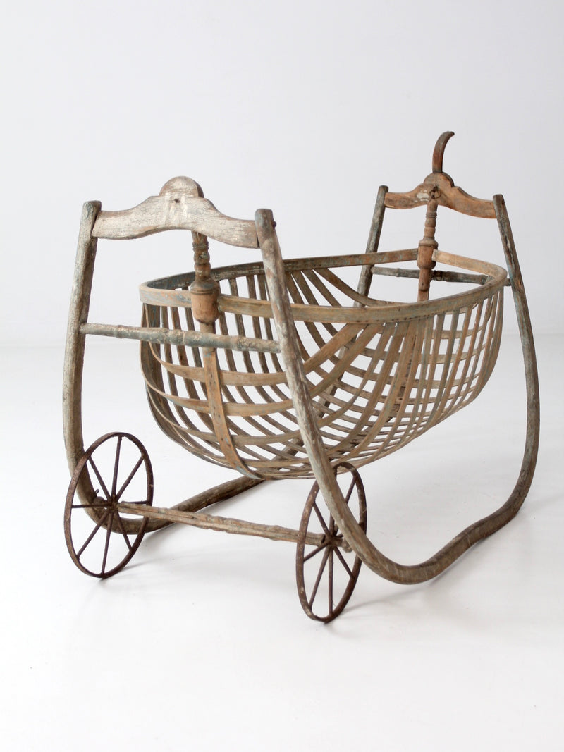 antique field cradle