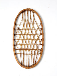 antique snowshoe