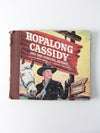1950s Hoplalong Cassidy boots and record book