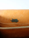 vintage tooled leather satchel