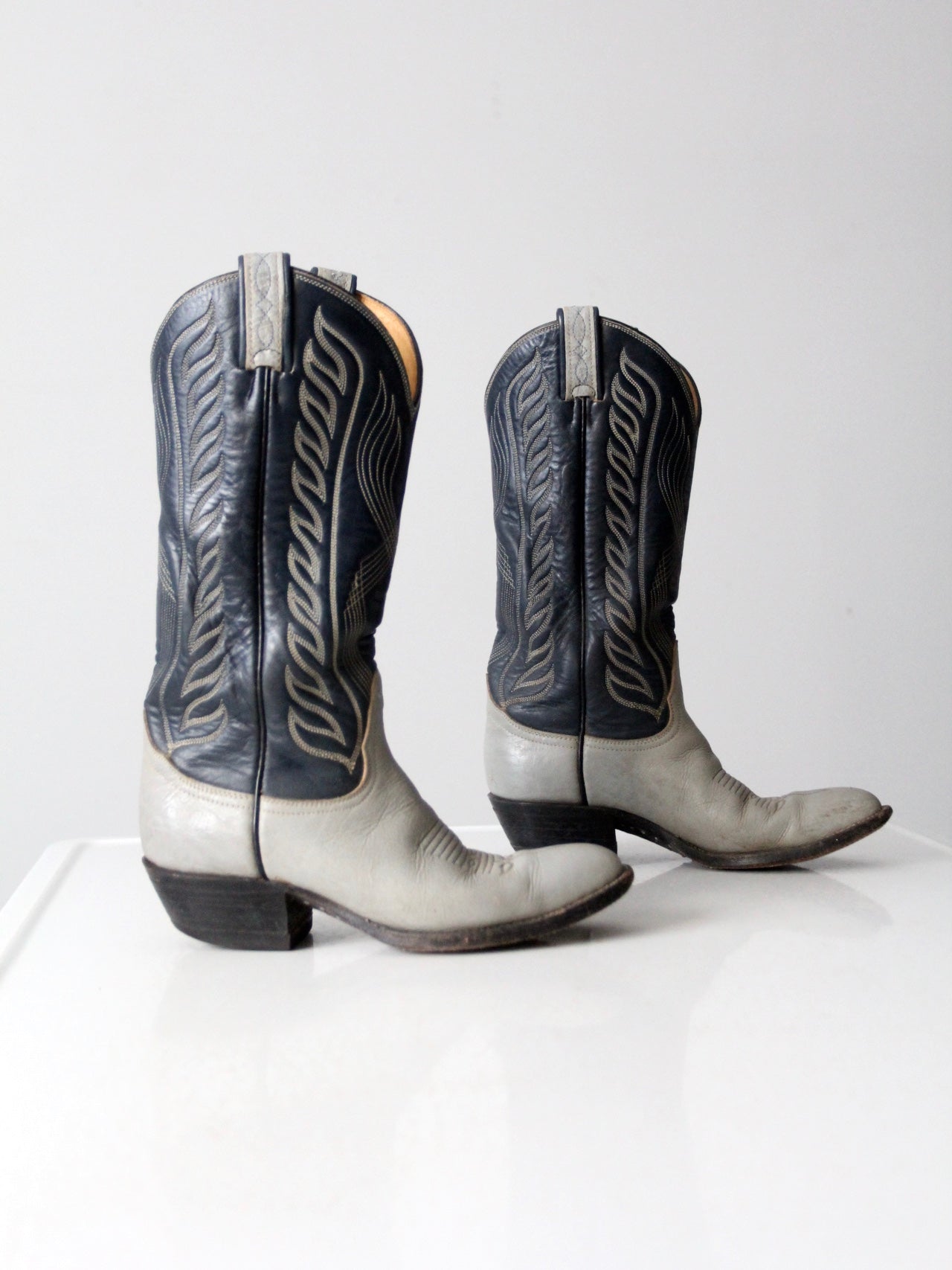 Vintage tony lama boots top