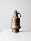 antique copper jug