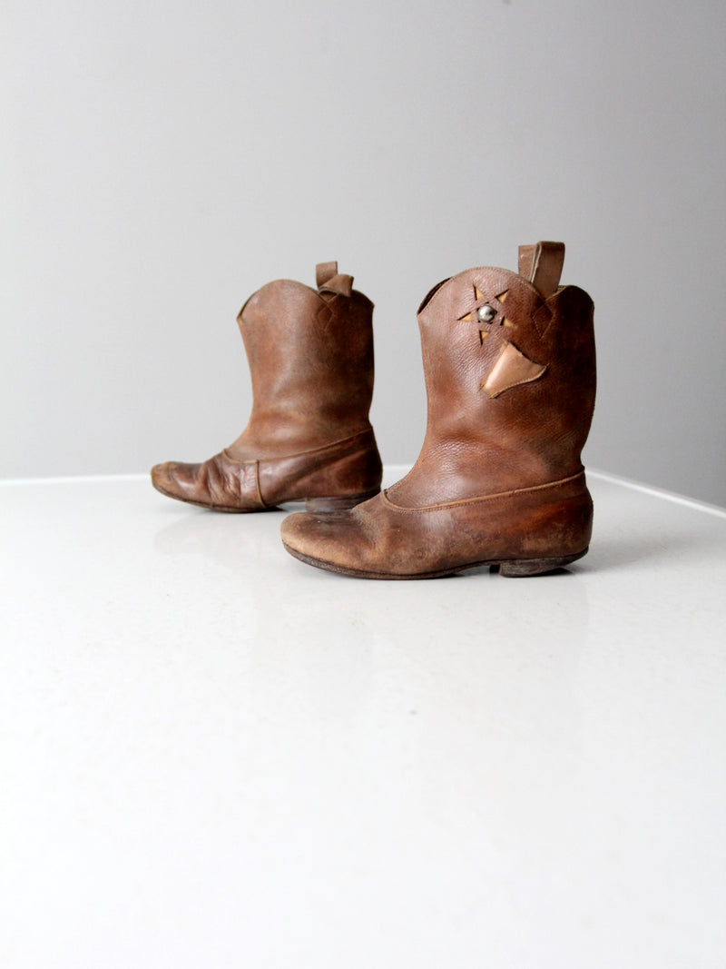vintage 50s children's cowboy boots – 86 Vintage