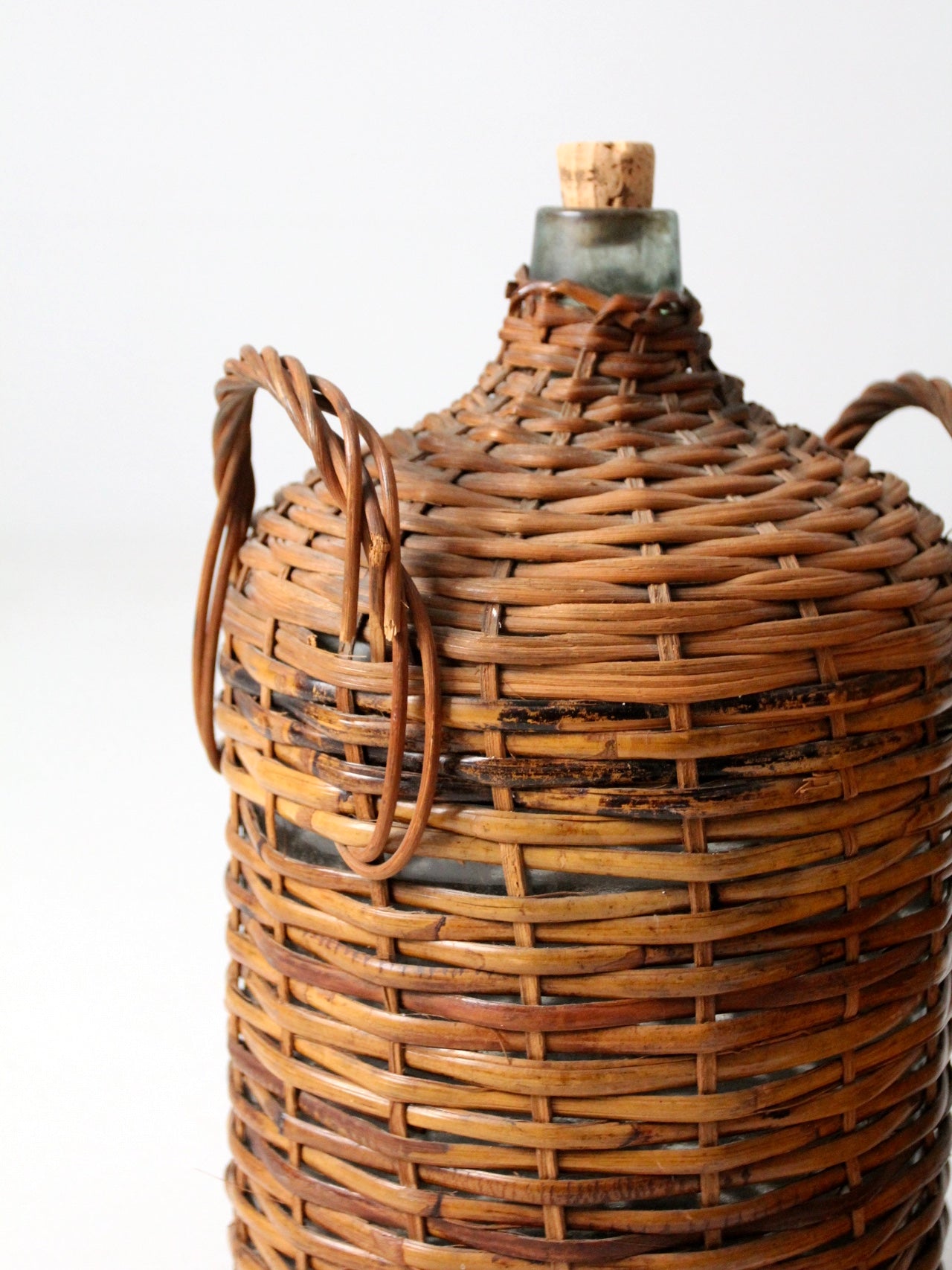 antique demijohn pair