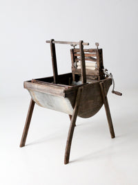 antique washing machine
