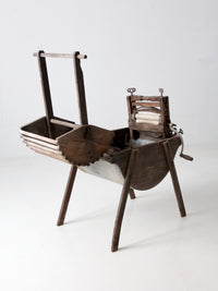 antique washing machine