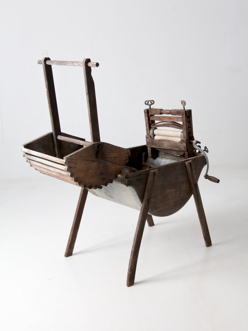 antique washing machine