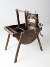 antique washing machine
