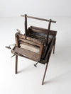 antique washing machine