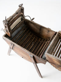 antique washing machine