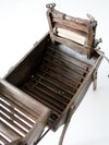 antique washing machine