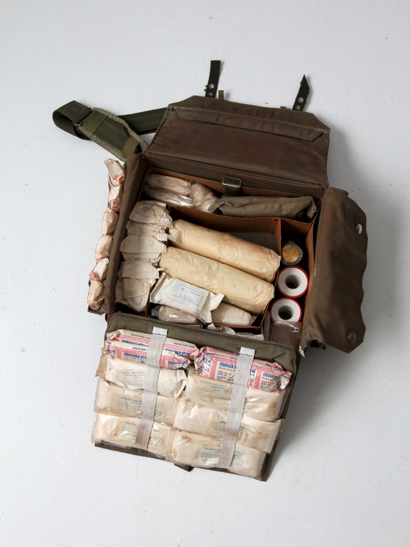 vintage Czech medic bag