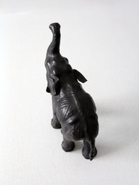 vintage leather elephant model