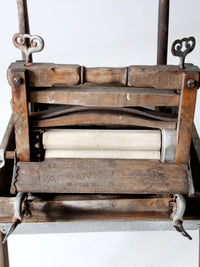 antique washing machine