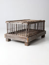 antique primitive farm crate