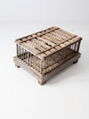 antique primitive farm crate